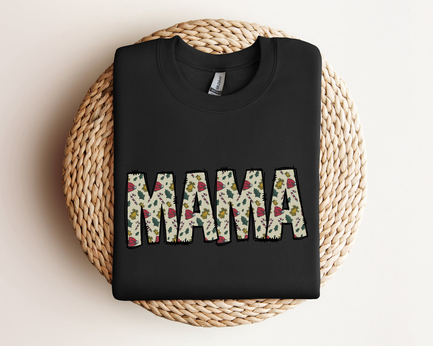 Mama Christmas Sweatshirt, Mama Sweatshirt, Christmas Sweater, Cool Mama Halloween Sweatshirt, Mama Christmas Gift, Xmas Gift Crewneck