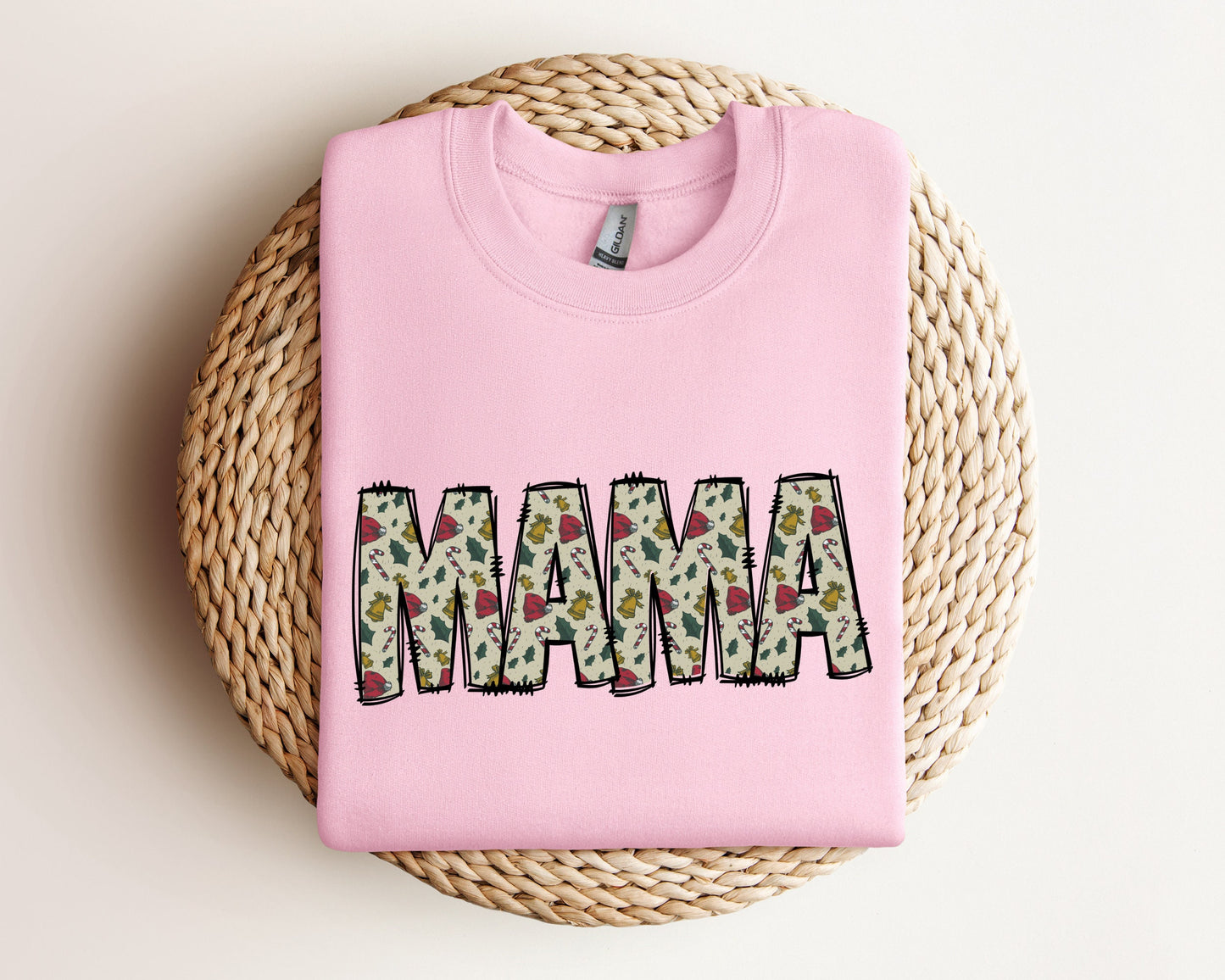 Mama Christmas Sweatshirt, Mama Sweatshirt, Christmas Sweater, Cool Mama Halloween Sweatshirt, Mama Christmas Gift, Xmas Gift Crewneck