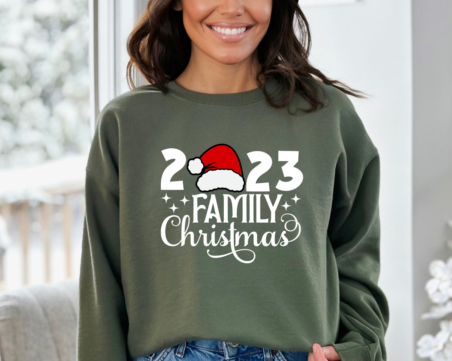 Christmas Family 2023 Sweatshirt, Family Christmas Hoodie, Christmas Family Sweater, Family Matching Christmas Hoodie, Christmas Family Gift