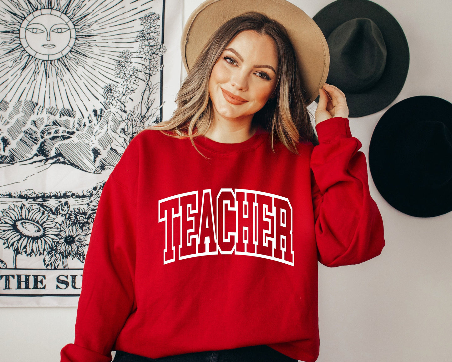 Teacher Sweatshirt, Teacher Appreciation Gift Hoodie, Back To School, New Teacher Gift, Elementary School Teacher, Team Teacher Crewneck