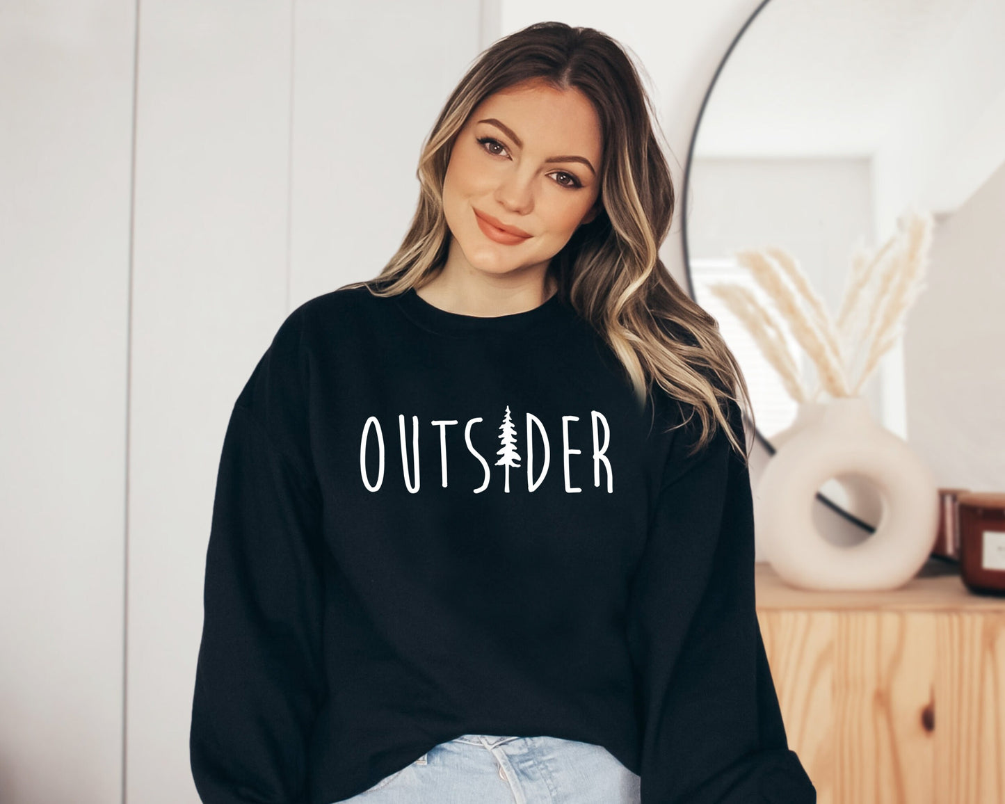 Outsider Sweatshirt, Outsider Life, Mountain Sweatshirt, Nature Hoodie, Outdoor Enthusiast Sweatshirt, Hiking Shirt, Trendy Outsider Hoodie