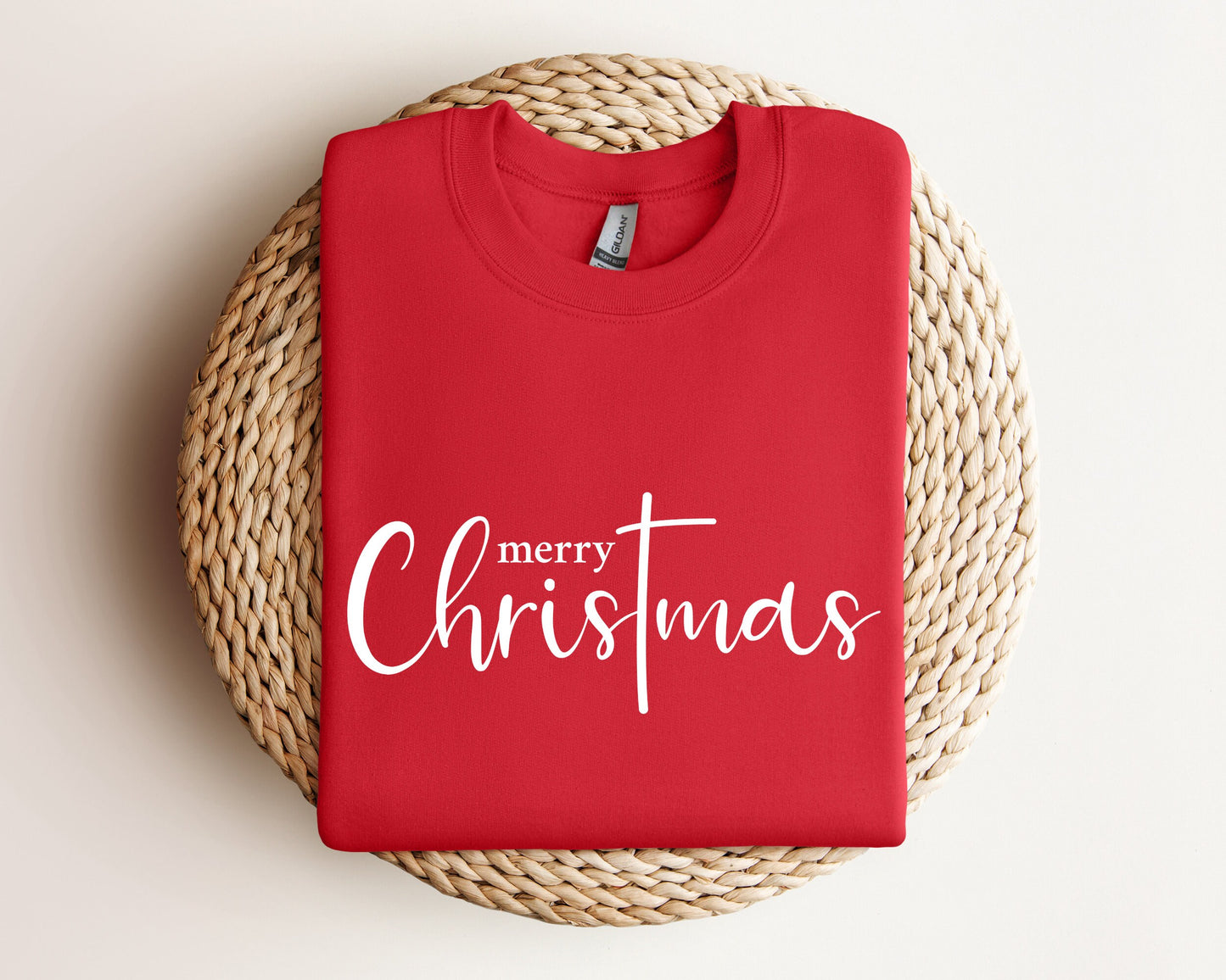 Merry Christmas Sweatshirt, Christmas Cross Hoodie, Winter Sweater, Christmas 2023 Sweater, Family Christmas T-Shirt, Christmas Gift Hoodie