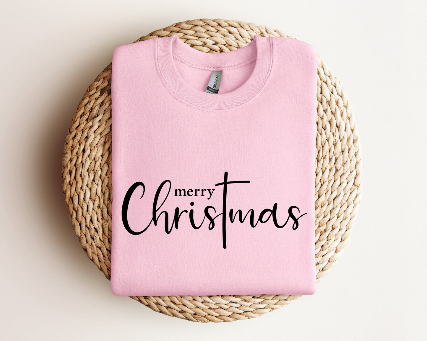 Merry Christmas Sweatshirt, Christmas Cross Hoodie, Winter Sweater, Christmas 2023 Sweater, Family Christmas T-Shirt, Christmas Gift Hoodie