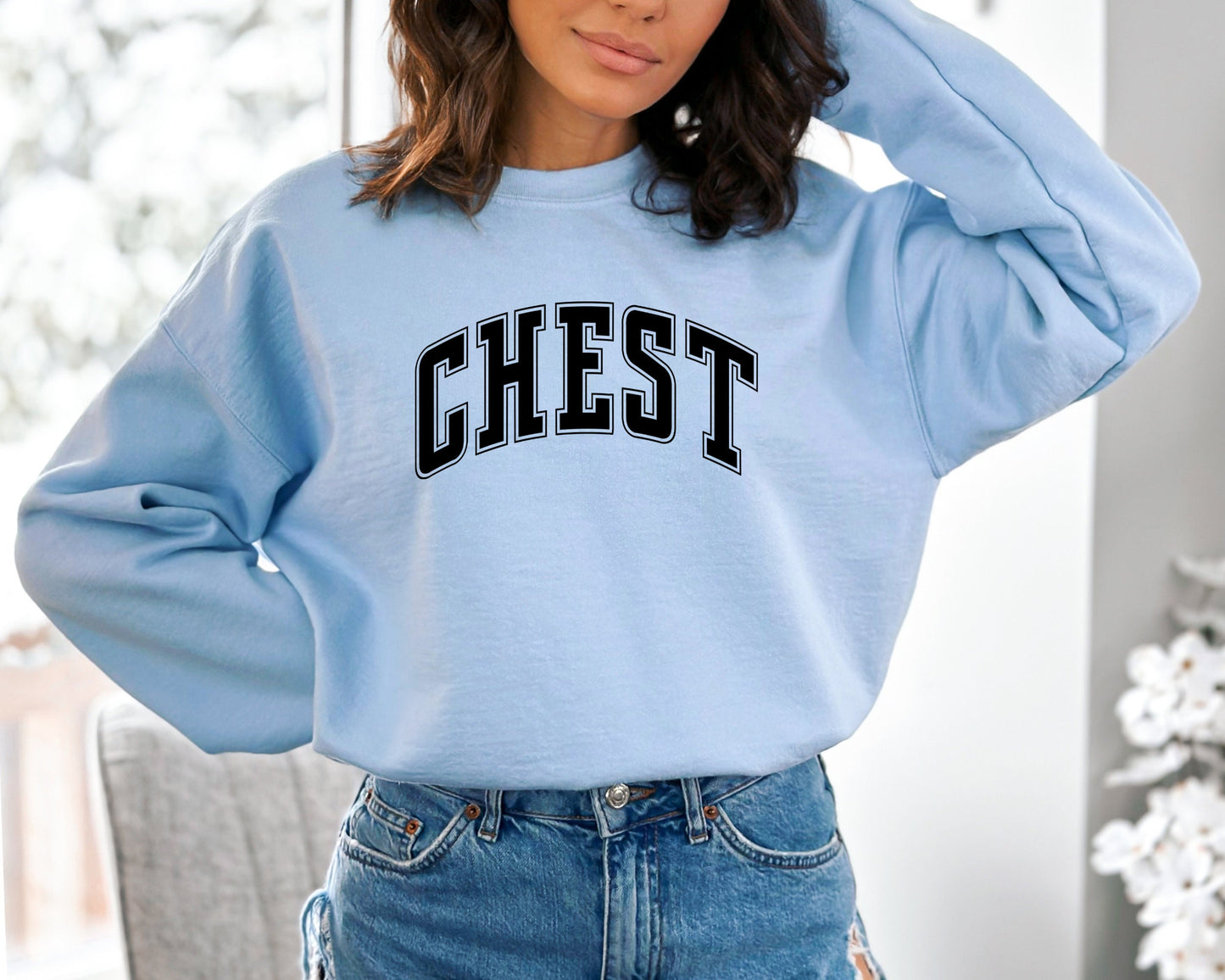 Chest And Nuts Couples Christmas Sweatshirt, Funny Christmas Sweater, Couple Christmas Hoodies, Christmas Humor Sweater,Holiday Sweatershirt