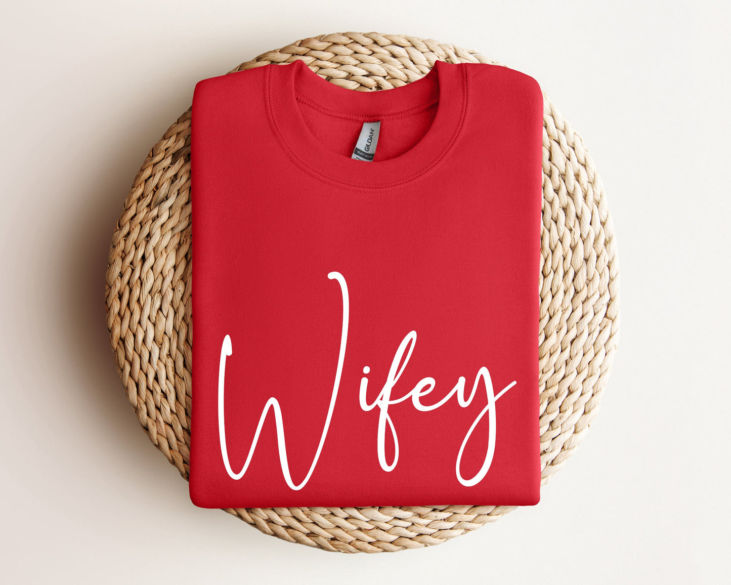 Cute Wifey Sweatshirt, Engagement Gift Hoodie, Bridal Shower Gift, Gift for Bride, Personalized Bridal Gift, New Wife Sweatshirt