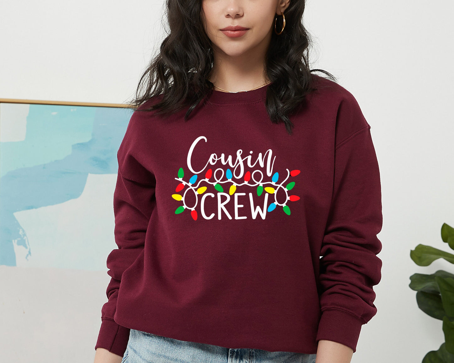 Cousin Crew Sweatshirt, Cousin Crew Party, Matching Cousin Hoodie, Christmas Cousin Sweater, Gift for Cousins, Christmas Gift, Cousin Night