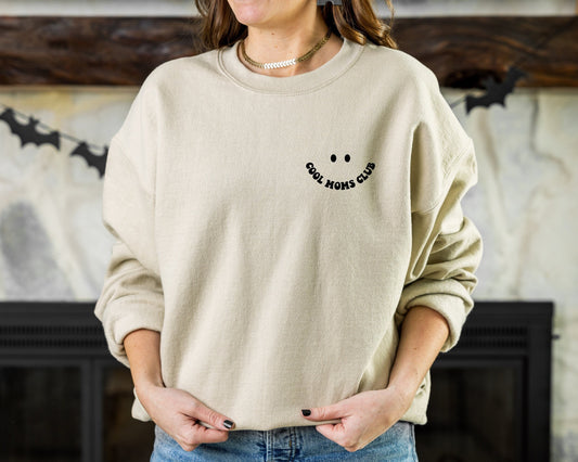Cool Moms Club Sweatshirt, Cool Mom Sweatshirt, Mom life Sweatshirt, Moms Sweatshirt, Mom Birthday Gift Tee, Gift For Mom, Mothers Day Shirt