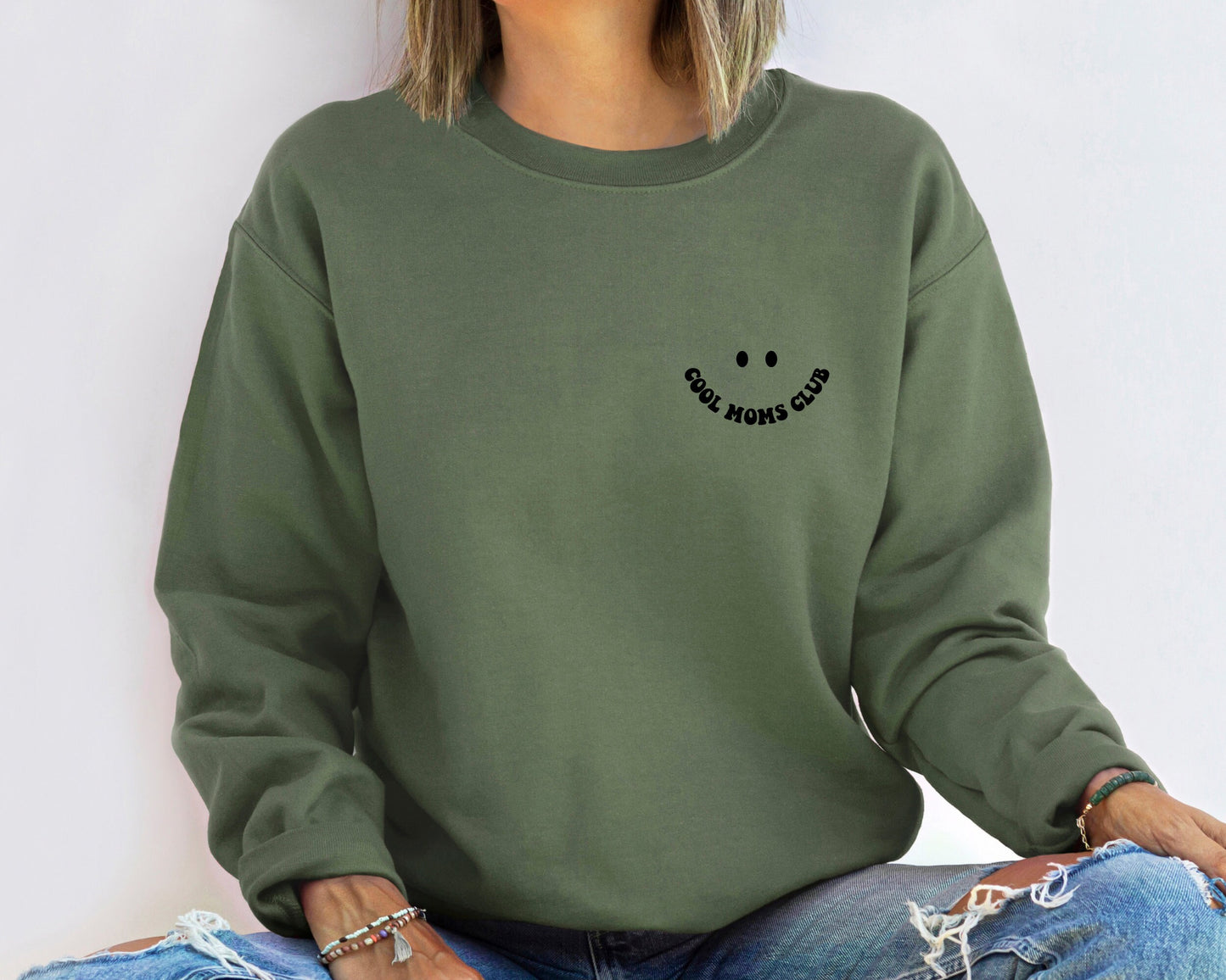 Cool Moms Club Sweatshirt, Cool Mom Sweatshirt, Mom life Sweatshirt, Moms Sweatshirt, Mom Birthday Gift Tee, Gift For Mom, Mothers Day Shirt