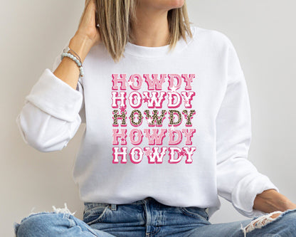 Howdy Sweatshirt, Yeehaw Sweatshirt, Howdy Rodeo Bachelorette Western Graphic Hoodie, Cowgirl Bachelorette Howdy Shirt, Nashville Girls Trip