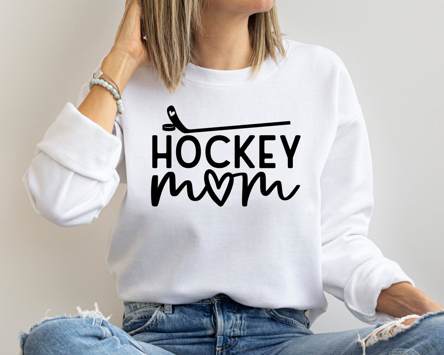 Hockey Mom Sweatshirt, Hockey Sweatshirt, Hockey Vibes Tee, Hockey Game Day, Ice Hockey Sweatshirt, Game Day Hoodie, Hockey Lover Gift Shirt