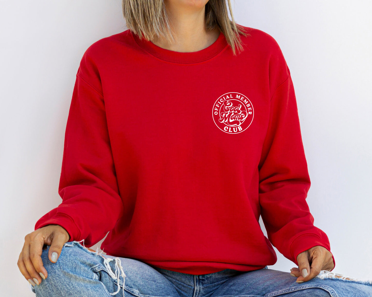 Cool Moms Club Sweatshirt, Official Member of Cool Moms, Mom life Shirt, Mom Gift for Sweatshirt, Mothers Day Tee, Funny Mom Tee,Mama Hoodie