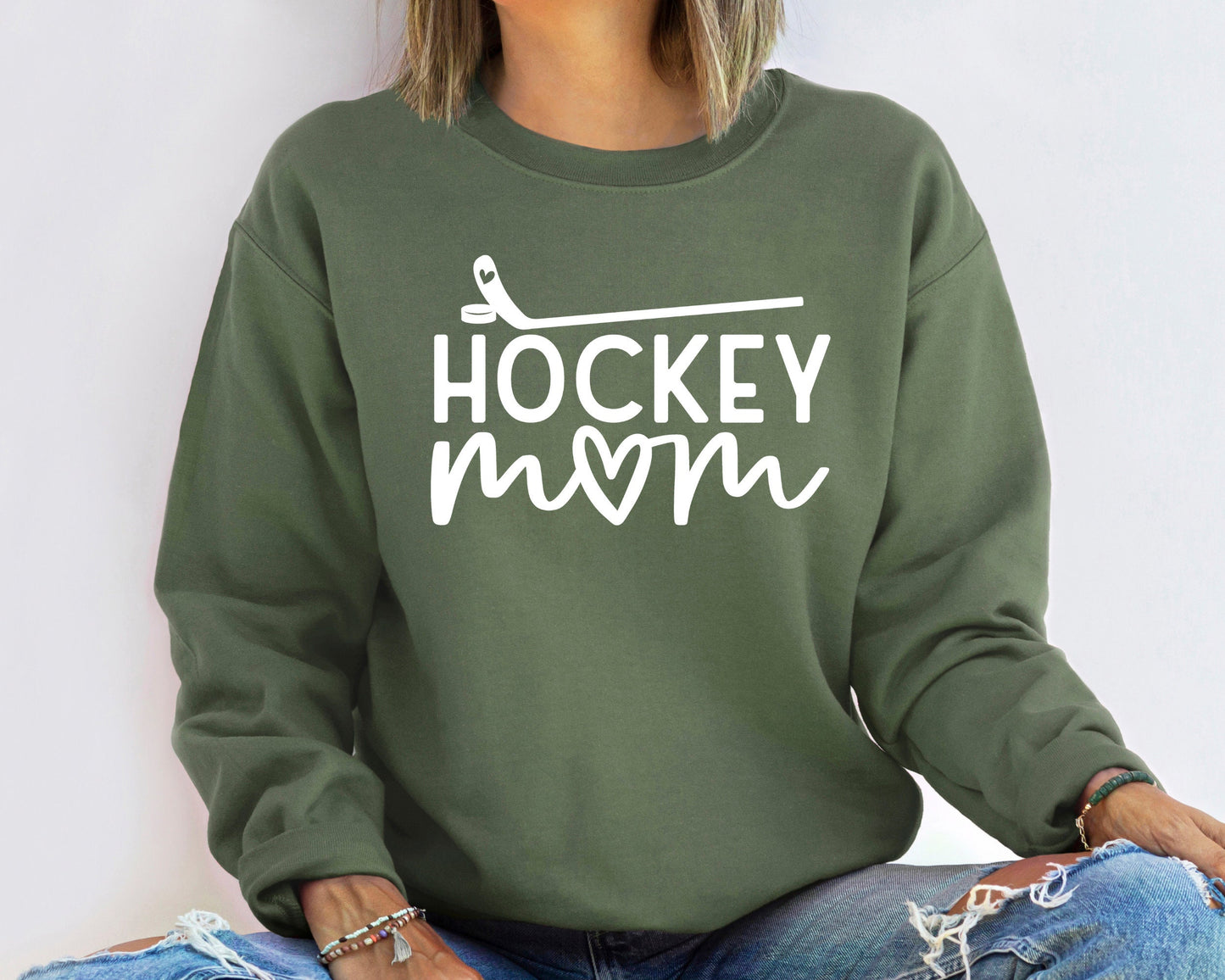 Hockey Mom Sweatshirt, Hockey Sweatshirt, Hockey Vibes Tee, Hockey Game Day, Ice Hockey Sweatshirt, Game Day Hoodie, Hockey Lover Gift Shirt