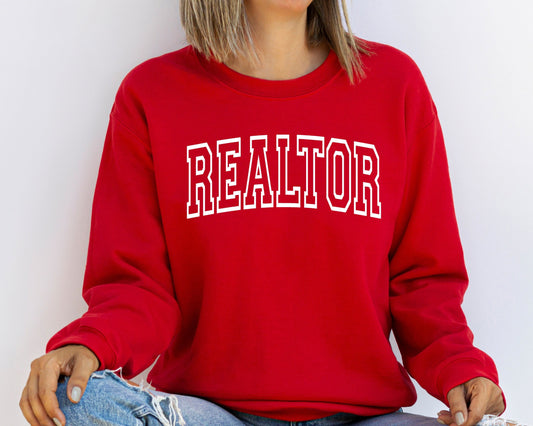 Realtor Sweatshirt, Real Estate Agent Sweatshirt, Realtor Crewneck Sweatshirt, Realtor Shirts, Realtor Gift Hoodie, Real Estate Shirts
