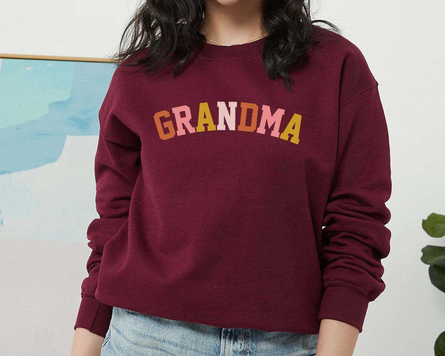 Grandma Sweatshirt, Nana Sweatshirt, Mother's Day Gift, Gift For Mother, Mama Hoodie, Christmas Sweatshirt, Grammy Sweatshirt, Gift for Nana