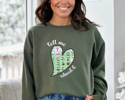 Neurodiversity SweatshirtSpeech Therapy Shirt COTA SLPA, Speech Pathology AAC Sweater, Sped Teacher Hoodie Gifts, Inclusion Sweatshirt