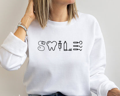 Dental  Sweatshirt, Dental Assistant Sweatshirt, Dentist Hoodie, Dental Hygienist Gift Sweater, Dental Student Gift Hoodie, Tooth Sweatshirt