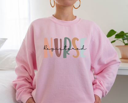 Nurse Sweatshirt, Registered Nurse Sweatshirt, RN Sweatshirt, Nurse Graduation Sweatshirt, Graduation Nurse, New Nurse Gift,Gift For Nurse