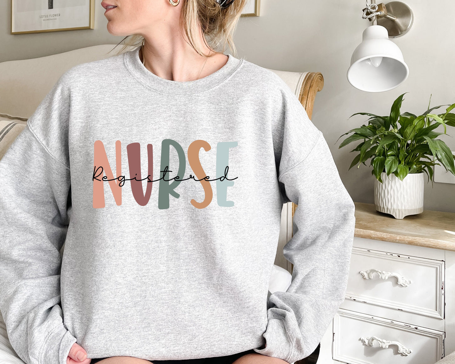Nurse Sweatshirt, Registered Nurse Sweatshirt, RN Sweatshirt, Nurse Graduation Sweatshirt, Graduation Nurse, New Nurse Gift,Gift For Nurse