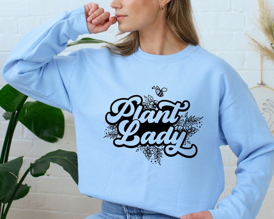 Plant Lady Sweatshirt, Plant Gift Sweatshirt, Plant Lover Sweatshirt, Gardening Hoodie, Plant Mom Sweater, Gift for Gardener Sweatshirt