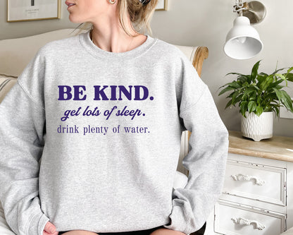 Be Kind Sweatshirt, Aesthetic Hoodie, inspirational Sweatshirt, Vintage Aesthetic Sweater, Inspirational Crewneck