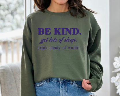 Be Kind Sweatshirt, Aesthetic Hoodie, inspirational Sweatshirt, Vintage Aesthetic Sweater, Inspirational Crewneck