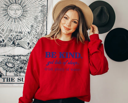 Be Kind Sweatshirt, Aesthetic Hoodie, inspirational Sweatshirt, Vintage Aesthetic Sweater, Inspirational Crewneck