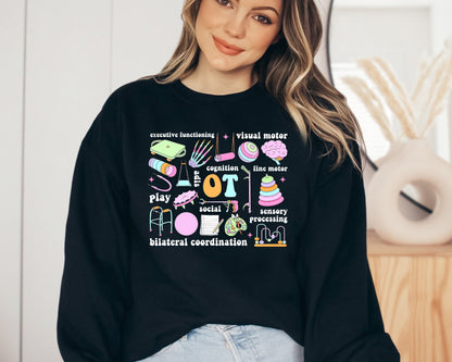 Occupational Therapy Sweatshirt, OT COTA Hoodie, Occupational Therapist Hoodie, OT Team Hoodie, Ot Assistant Sweater, Healthcare Sweatshirt