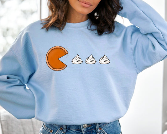 Pumpkin Pies Sweatshirt, Pumpkin Pie Sweater, Thick Thighs Sweatshirt, Thanksgiving Sweatshirt for Women, Thanksgiving Hoodie