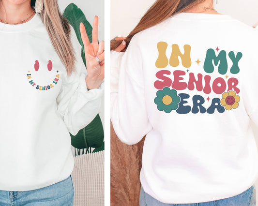 Aesthetic Senior Sweatshirt, Senior 2024 Sweatshirt, 2024 Senior Hoodie, Class of 2024 Senior Sweater, Graduation Gift,Graduation Sweatshirt