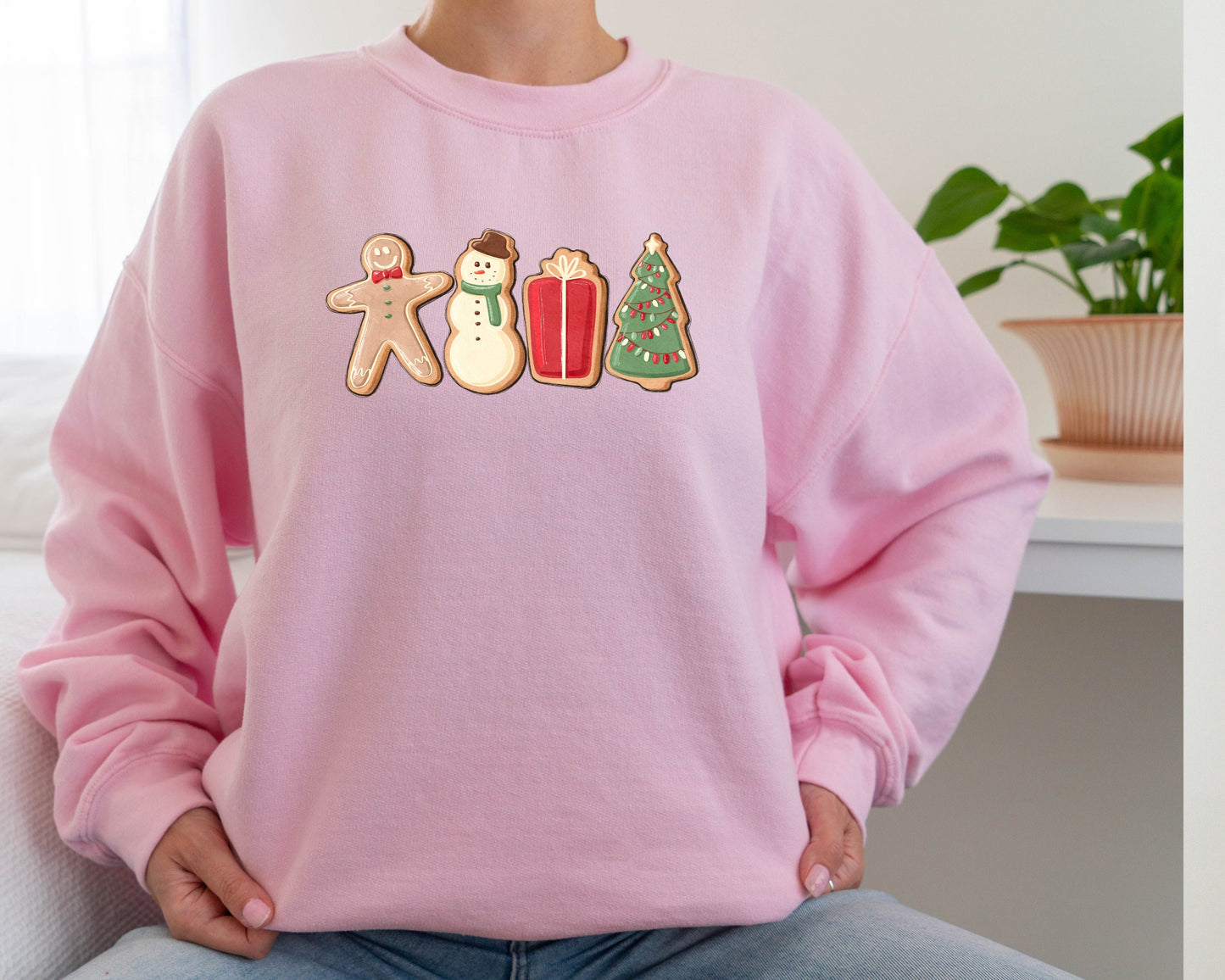 Gingerbread Cookies Sweatshirt, Christmas Shirt, Christmas Matching Sweatshirt, Family Hoodie, Christmas Sweater, Xmas Shirt, Christmas Gift