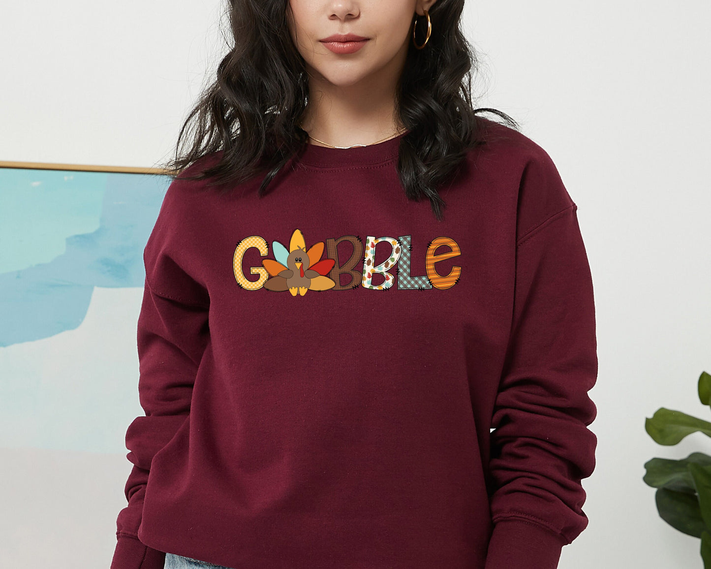 Gobble Gobble Sweatshirt, Thanksgiving Sweater, Thanksgiving Outfit, Thanksgiving Bodysuit, Thanksgiving Hoodie, Turkey Day Outfits