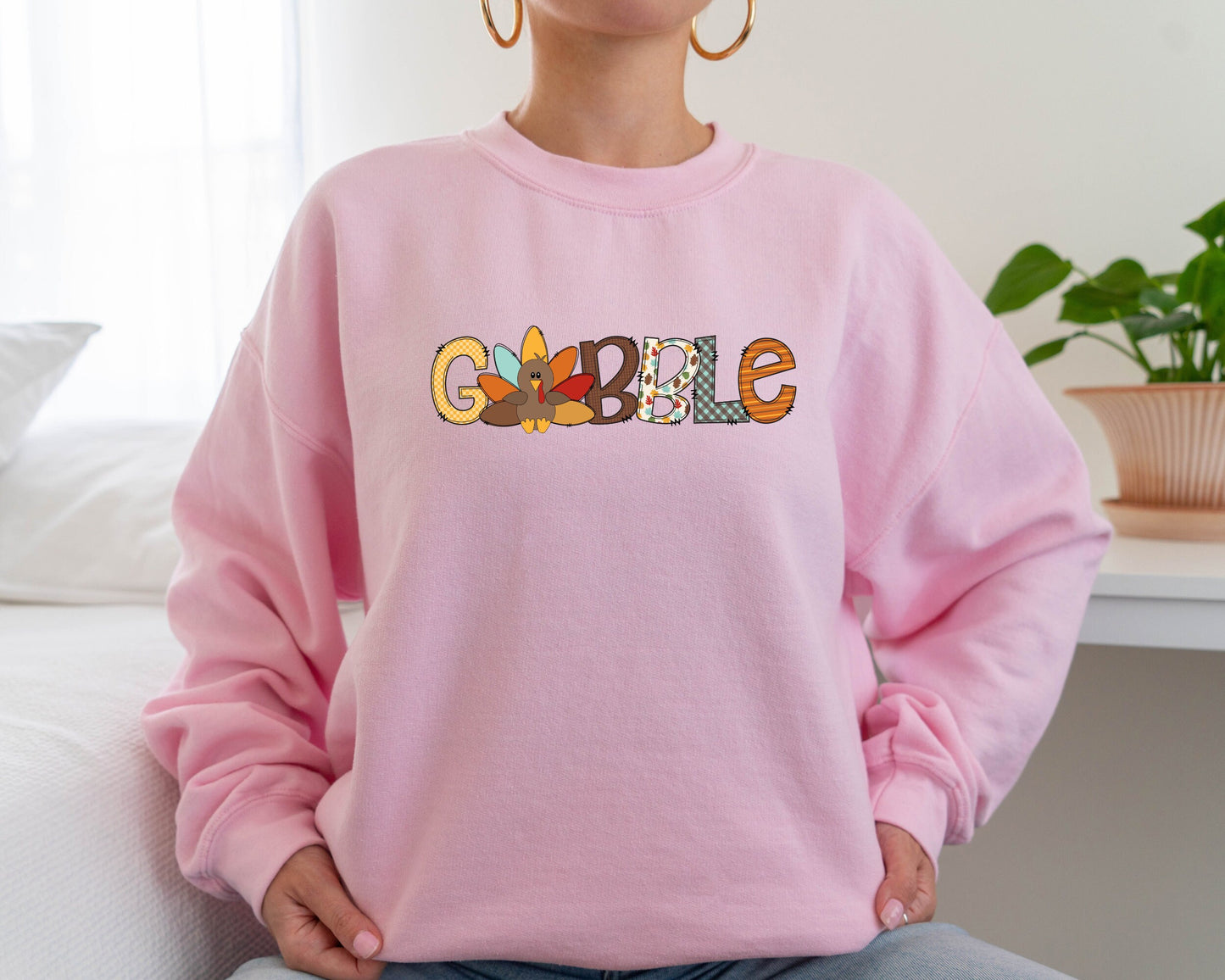 Gobble Gobble Sweatshirt, Thanksgiving Sweater, Thanksgiving Outfit, Thanksgiving Bodysuit, Thanksgiving Hoodie, Turkey Day Outfits