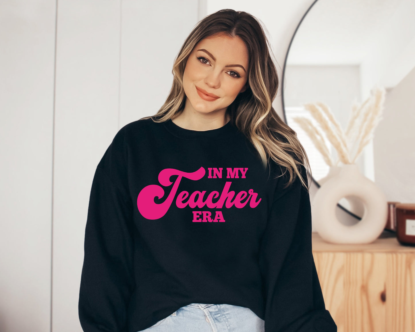 In My Teacher Era Sweatshirt, Teacher Hoodie, Back to School Sweater, 2nd Grade Teacher Hoodie, First 3rd 4th Teacher Sweater, Teaching Era