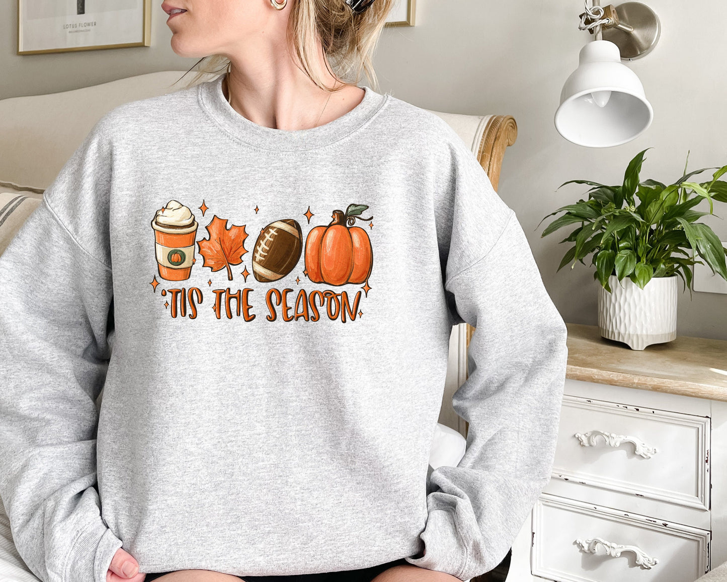 Tis The Season Sweatshirt, Fall Coffee Hoodie, Hot Coffee Sweater, Coffee Lovers Sweatshirt , Pumpkin Latte Drink, Pumpkin Spice Sweater