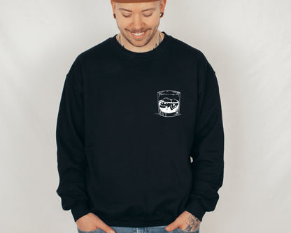 Skull Whiskey Sweatshirt, Skeleton Sweater, Drinking Hoodies for Women, Halloween Sweater, Skull Sweatshirt, Whiskey Sweatshirt