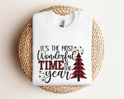 It's The Most Wonderful Time Of The Year Sweatshirt, Christmas Sweater, Christmas Hoodie, Gift For Christmas, Family Christmas Sweatshirt