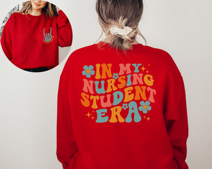 In My Nursing Student Era Sweatshirt, Future Nurse Sweater, Nursing School, Future Nurse Gift Hoodie, Nurse in Progress, Nursing Student
