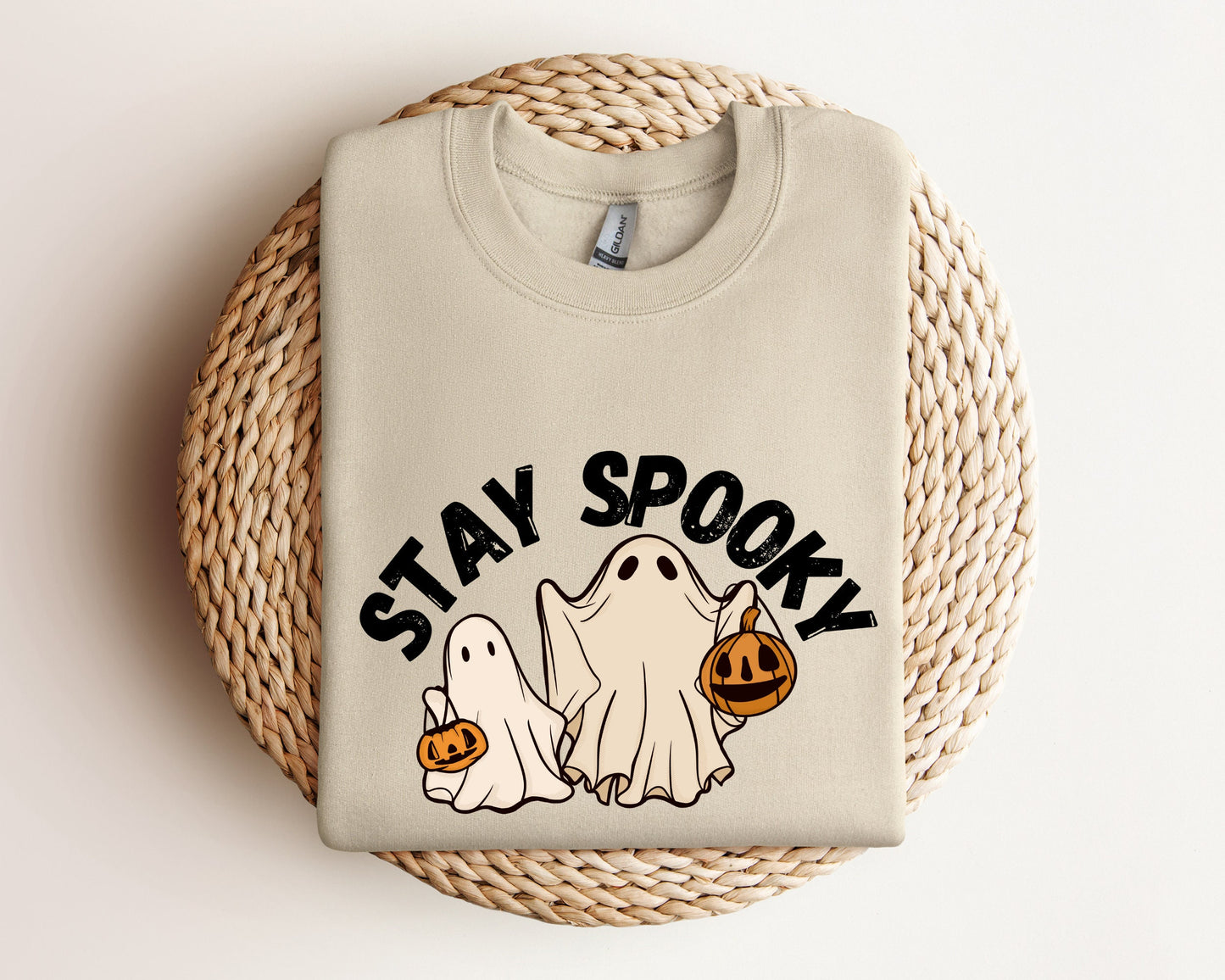 Stay Spooky Sweatshirt, Halloween Sweater, Womens Halloween Sweatshirt, Spooky Season Hoodie, Ghost Halloween Hoodie, Halloween Gift Sweater