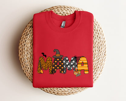 Mama Halloween Sweatshirt, Mama Sweatshirt, Halloween  Mama Sweater, Cool Mama Halloween Sweatshirt, Halloween Gift, Spooky Season Sweater