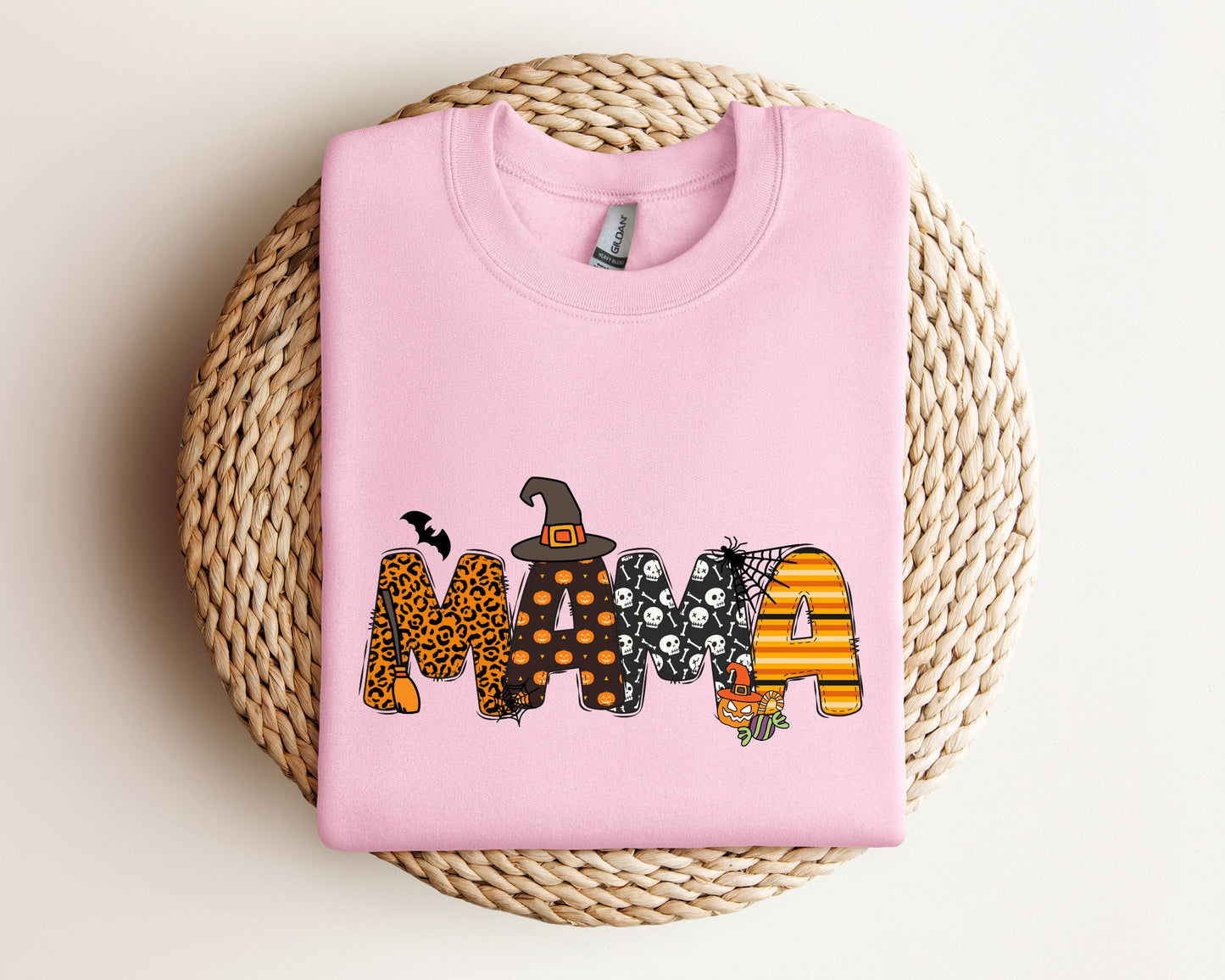Mama Halloween Sweatshirt, Mama Sweatshirt, Halloween  Mama Sweater, Cool Mama Halloween Sweatshirt, Halloween Gift, Spooky Season Sweater