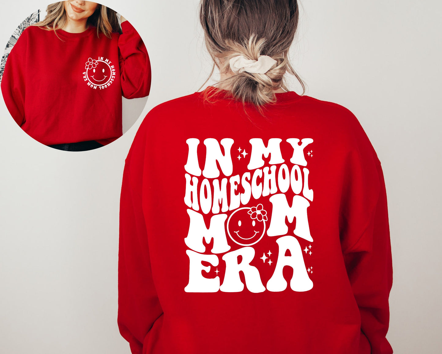In My Homeschool Mama Era Sweatshirt, Homeschool Mom Sweater, Homeschooling Mama Hoodie, Christian Teacher Hoodie, Homeschooler Mom Sweater