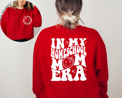 In My Homeschool Mama Era Sweatshirt, Homeschool Mom Sweater, Homeschooling Mama Hoodie, Christian Teacher Hoodie, Homeschooler Mom Sweater