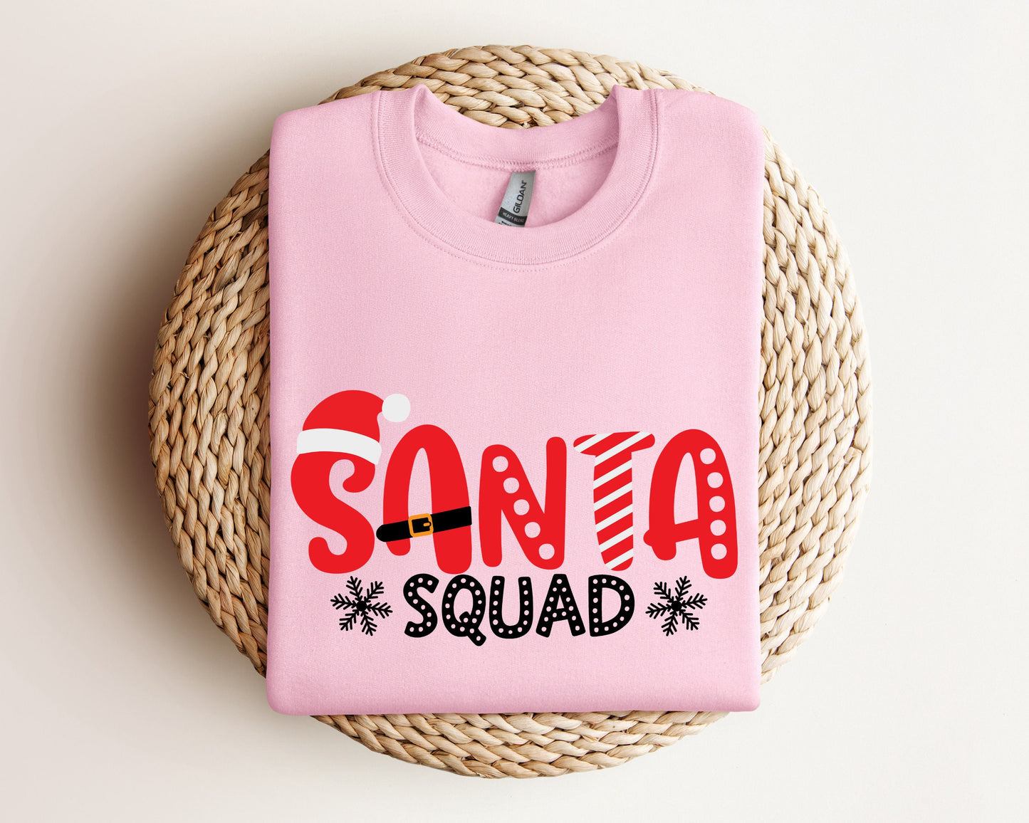 Santa Squad Sweatshirt, Christmas Squad Sweater, Christmas Hoodie, Christmas Gift, Family Christmas, Family Matching Christmas Crewneck