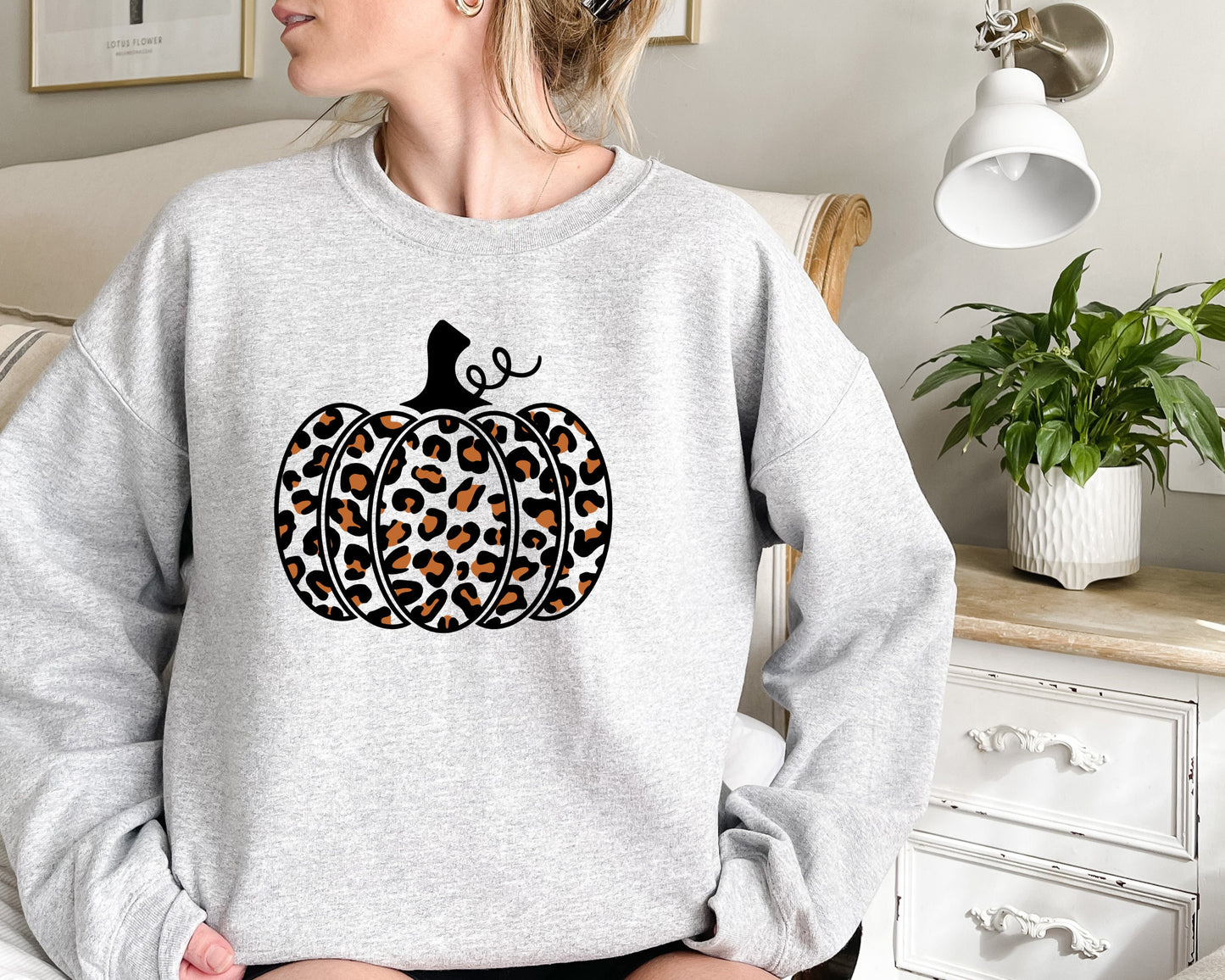 Leopard Pumpkin Sweatshirt, Cheetah Pumpkin Hoodie, Thanksgiving Sweater, Thankful Hoodie, Fall Sweater,Hello Pumpkin,Family Matching Hoodie
