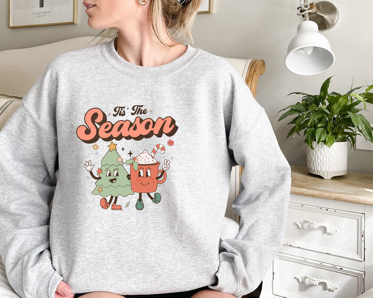 Tis the Season Christmas Sweatshirt, Christmas Sweatshirt, Tis The Season Sweatshirt, Funny Christmas Hoodie, Merry Christmas Sweatshirt