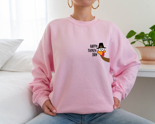Gobble Gobble Thanksgiving Sweatshirt, Thanksgiving Hoodie, Turkey Thanksgiving Hoodie, Thanksgiving 2023 Sweater, Thanksgiving Crewneck