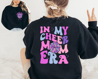 In my Cheer Mom Era Sweatshirt, Cheer Mom Era Sweatshirt, Cheer Mom Sweater, Cheer Mom Gift, Cheerleader Mom Hoodie, Cheer Mama Sweatshirt