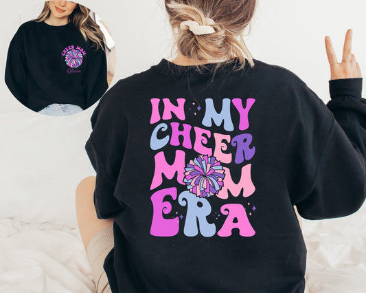In my Cheer Mom Era Sweatshirt, Cheer Mom Era Sweatshirt, Cheer Mom Sweater, Cheer Mom Gift, Cheerleader Mom Hoodie, Cheer Mama Sweatshirt