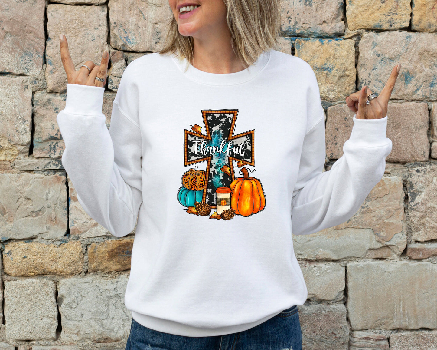 Cross Thankful Sweatshirt, Pumpkin Patch Sweater, Love Fall Y'All Hoodie, Hello Pumpkin Hoodie, Peace Love Thanksgiving Crewneck