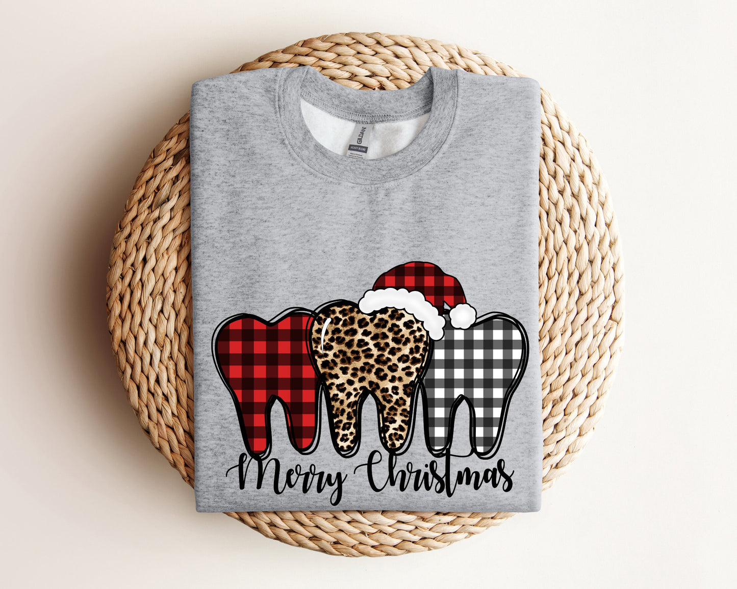 Dental Merry Christmas Sweatshirt, Christmas Dentist Hoodie, Dental Squad Sweater, Christmas Gift For Dentist, Dental Assistant Crewneck